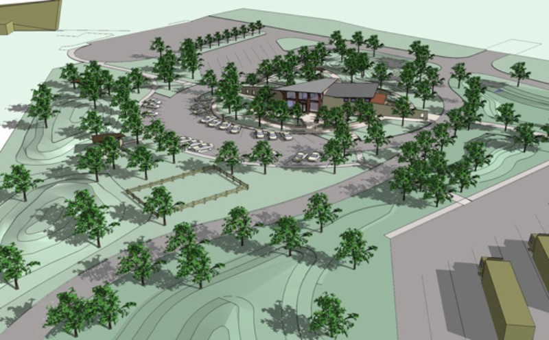 Sketchup And Landscape Architecture, How To Make A Landscape Design In Sketchup